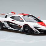 McLaren P1 GTR Fényes Fehér Piros Csíkokkal AUTOart 1:18 - image 5 of 7