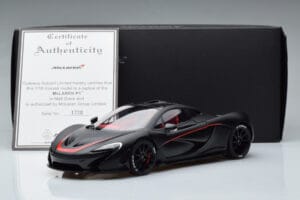 McLaren P1 Matt Fekete AUTOart 1:18 76027 Fém – 9. kép a 9-ből