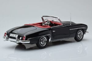 Mercedes 190 SL W121 Kabrió Fekete Minichamps 1:18 100037030 Fém – 3. kép a 8-ből