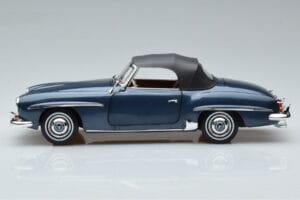 Mercedes 190 SL W121 Roadster Kék Norev 1:18 B66040625 Fém – 4. kép a 8-ből