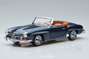 Mercedes 190 SL W121 Roadster Kék Norev 1:18