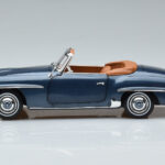 Mercedes 190 SL W121 Roadster Kék Norev 1:18 - image 5 of 8