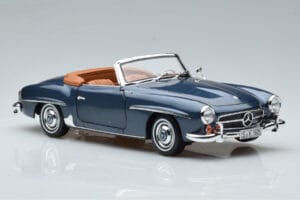 Mercedes 190 SL W121 Roadster Kék Norev 1:18 B66040625 Fém – 6. kép a 8-ből