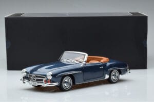 Mercedes 190 SL W121 Roadster Kék Norev 1:18 B66040625 Fém – 8. kép a 8-ből
