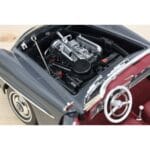 Mercedes 190 SL W121 Roadster Szürke Norev 1:18 183402 Fém - image 7 of 8