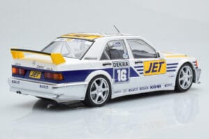 Mercedes 190E 2.5-16 W201 EVO 1 Jet #16 F. Biela Team Ms-Jet Racing DTM 1990 Minichamps 1:18 155903616 Fém – 2. kép a 6-ből