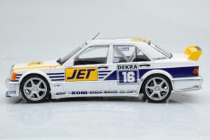 Mercedes 190E 2.5-16 W201 EVO 1 Jet #16 F. Biela Team Ms-Jet Racing DTM 1990 Minichamps 1:18 155903616 Fém – 3. kép a 6-ből
