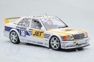 Mercedes 190E 2.5-16 W201 EVO 1 Jet #16 F. Biela Team Ms-Jet Racing DTM 1990 Minichamps 1:18 155903616 Fém – 4. kép a 6-ből