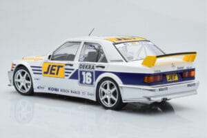 Mercedes 190E 2.5-16 W201 EVO 1 Jet #16 F. Biela Team Ms-Jet Racing DTM 1990 Minichamps 1:18 155903616 Fém – 5. kép a 6-ből