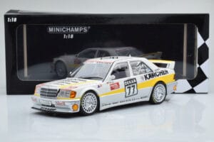 Mercedes 190E 2.5-16 W201 EVO 1 Karcher #77 F. Kreutzpointer Team AMG-Mercedes DTM 1990 Minichamps 1:18 155903677 Fém – 6. kép a 6-ből
