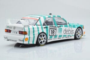 Mercedes 190E 2.5-16 W201 EVO 2 Debis #18 F. Giroix Team Zackspeed DTM 1991 Minichamps 1:18 155913618 Fém – 2. kép a 6-ből