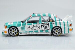Mercedes 190E 2.5-16 W201 EVO 2 Debis #18 F. Giroix Team Zackspeed DTM 1991 Minichamps 1:18 155913618 Fém – 3. kép a 6-ből