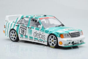 Mercedes 190E 2.5-16 W201 EVO 2 Debis #18 F. Giroix Team Zackspeed DTM 1991 Minichamps 1:18 155913618 Fém – 4. kép a 6-ből