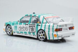 Mercedes 190E 2.5-16 W201 EVO 2 Debis #18 F. Giroix Team Zackspeed DTM 1991 Minichamps 1:18 155913618 Fém – 5. kép a 6-ből