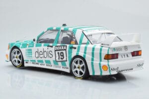 Mercedes 190E 2.5-16 W201 EVO 2 Debis #19 R. Asch Team Zackspeed DTM 1991 Minichamps 1:18 155913619 Fém – 5. kép a 6-ből