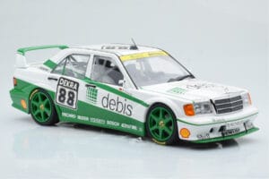 Mercedes 190E 2.5-16 W201 EVO 2 Debis #88 B. Schneider Team Zackspeed DTM 1991 Minichamps 1:18 155913688 Fém – 4. kép a 6-ből