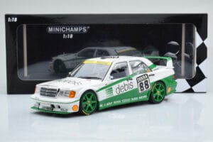 Mercedes 190E 2.5-16 W201 EVO 2 Debis #88 B. Schneider Team Zackspeed DTM 1991 Minichamps 1:18 155913688 Fém – 6. kép a 6-ből