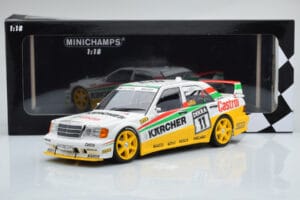 Mercedes 190E 2.5-16 W201 EVO 2 Karcher #11 J. Laffite Team Maas-Schons DTM 1992 Minichamps 1:18 155923611 Fém – 6. kép a 6-ből