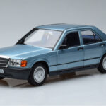 Mercedes 190E W201 Világoskék Norev 1:18