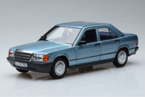 Mercedes 190E W201 Világoskék Norev 1:18