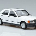 Mercedes 190 E W201 Fehér Norev 1:18 183820 Fém - image 5 of 7