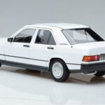 Mercedes 190 E W201 Fehér Norev 1:18 183820 Fém - image 6 of 7