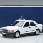 Mercedes 190 E W201 Fehér Norev 1:18 183820 Fém - image 7 of 7