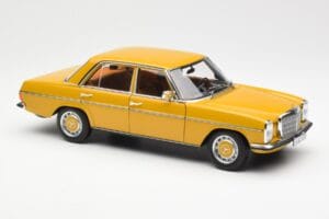 Mercedes 200/8 W115 Sahara Sárga Norev 1:18 183771 Fém – 6. kép a 8-ből