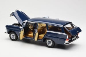 Mercedes 200 Universal W115 Kék Norev 1:18 183599 Fém – 5. kép a 8-ből