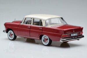 Mercedes 200 W110 Piros Norev 1:18 183706 Fém – 7. kép a 7-ből