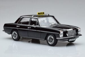 Mercedes 200 W115 Taxi Norev 1:18 183776 Fém – 5. kép a 7-ből