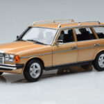 Mercedes 200T S123 AMG Package Bézs Norev 1:18