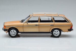 Mercedes 200T S123 AMG Package Bézs Norev 1:18 183739 Fém – 5. kép a 9-ből