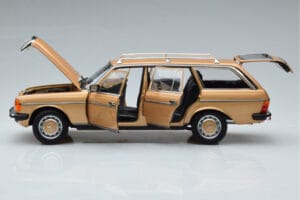 Mercedes 200T S123 Bézs Norev 1:18 183738 Fém – 4. kép a 9-ből
