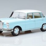 Mercedes 220 S W111 Kék Norev 1:18 183920 Fém