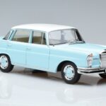 Mercedes 220 S W111 Kék Norev 1:18 183920 Fém - image 5 of 7