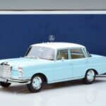 Mercedes 220 S W111 Kék Norev 1:18 183920 Fém - image 7 of 7
