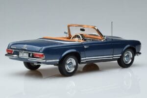 Mercedes 230 SL W113 Pagoda Kék Limitált Kiadás Norev 1:18 183767 Fém – 3. kép a 8-ből
