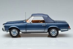 Mercedes 230 SL W113 Pagoda Kék Limitált Kiadás Norev 1:18 183767 Fém – 4. kép a 8-ből