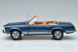 Mercedes 230 SL W113 Pagoda Kék Limitált Kiadás Norev 1:18 183767 Fém – 5. kép a 8-ből
