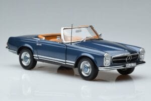 Mercedes 230 SL W113 Pagoda Kék Limitált Kiadás Norev 1:18 183767 Fém – 6. kép a 8-ből
