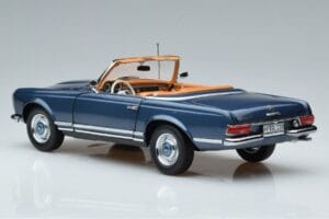 Mercedes 230 SL W113 Pagoda Kék Limitált Kiadás Norev 1:18 183767 Fém – 7. kép a 8-ből