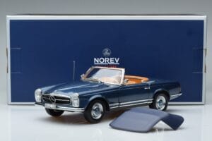 Mercedes 230 SL W113 Pagoda Kék Limitált Kiadás Norev 1:18 183767 Fém – 8. kép a 8-ből