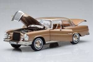 Mercedes 250 SE Coupe W111 Arany Metál Norev 1:18 183759 Fém – 2. kép a 7-ből