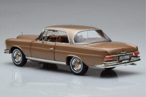 Mercedes 250 SE Coupe W111 Arany Metál Norev 1:18 183759 Fém – 6. kép a 7-ből