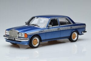 Mercedes 280 E AMG W123 Kék Otto 1:18 OT221 Gyanta