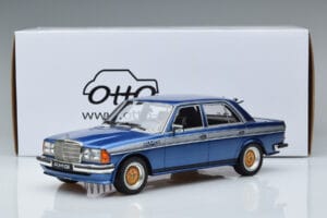 Mercedes 280 E AMG W123 Kék Otto 1:18 OT221 Gyanta – 6. kép a 6-ből