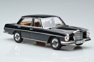 Mercedes 280 SE W108 Fekete Norev 1:18 183762 Fém – 5. kép a 7-ből