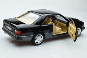 Mercedes 300 CE-24 C124 Coupe AMG Wheels Limitált Kiadás Norev 1:18 183881 Fém – 7. kép a 11-ből