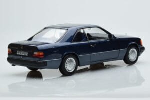 Mercedes 300 CE-24 C124 Coupe Nautical Kék Limitált Kiadás Norev 1:18 183882 Fém – 3. kép a 7-ből